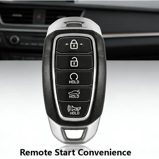 Alt view image 5 of 5 - 2 Keylessbest Replacement for 2020 2021 2022 2023 2024 Hyundai Elantra Hybrid Key Fob Remote Control NYOMBEC5FOB2004 5 Buttons 6A 434MHz