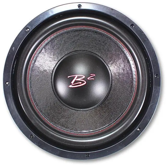 Alt view image 2 of 5 - B2 Audio Rave 12" DVC 4 Ohm 2.5" VC 500W RMS Shallow Mount Subwoofer