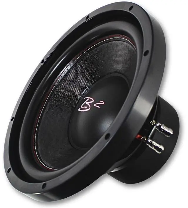 Alt view image 3 of 5 - B2 Audio Rave 12" DVC 4 Ohm 2.5" VC 500W RMS Shallow Mount Subwoofer