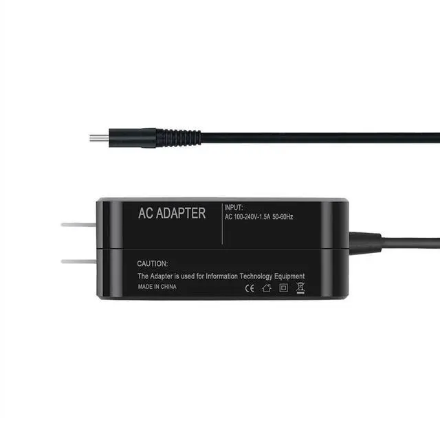 Alt view image 3 of 5 - Zencend 65W 5-20V 2-3.25A USB-C AC/DC Adapter Charger Compatible with Ikarao Shell S1 S2 S3 Smart Karaoke Machine Wireless Portable Speaker PA System Power Supply Cord Cable