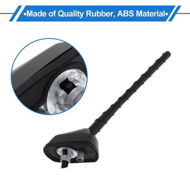 Alt view image 5 of 5 - VekAuto Car Signal Antenna, AM/FM Signal Roof Aerial for KIA Sportage 2007-2016 Offroad Rubber ABS Material Black