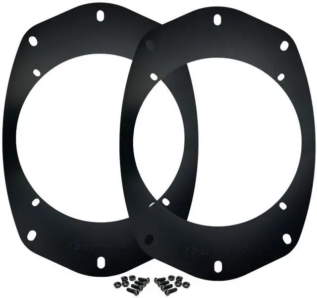 Main image of MENACE AUDIO Metal 6x9 to 6.5 Speaker Adapter Plates - Heavy Duty Universal Car Speaker Mounting Brackets for Installing 6.5" Speakers in 6"x9" or 6"x8" Openings - 1 Pair