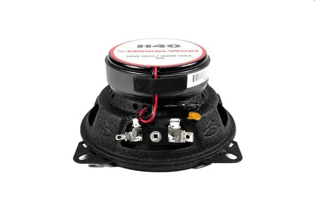 Alt view image 5 of 5 - Cerwin-Vega H40 4" HED 2-Way 150 Watts 4 Ohm Coaxial Full Range Speaker Set(Pair)