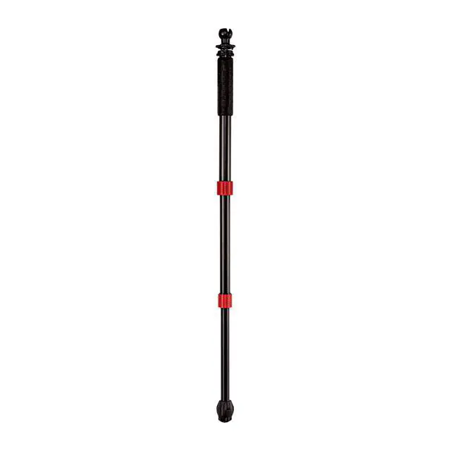 Alt view image 2 of 5 - Barnett Sureshot Monopod to Increase Crossbow Stability, Designed for use with Barnett Crossbow Models with VertiGrip Palm Rests, Black/Red