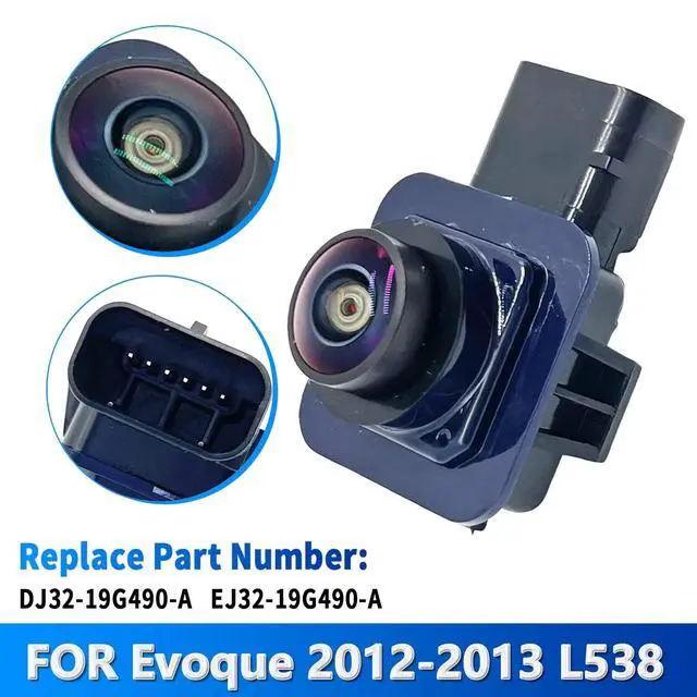 Alt view image 4 of 5 - wzruiqipei Rear View Back Up Camera Compatible with 2012-2014 Land Rover Range Rover Evoque Reverse Park Assist Backup Camera Replaces DJ32-19G490-A EJ32-19G490-A