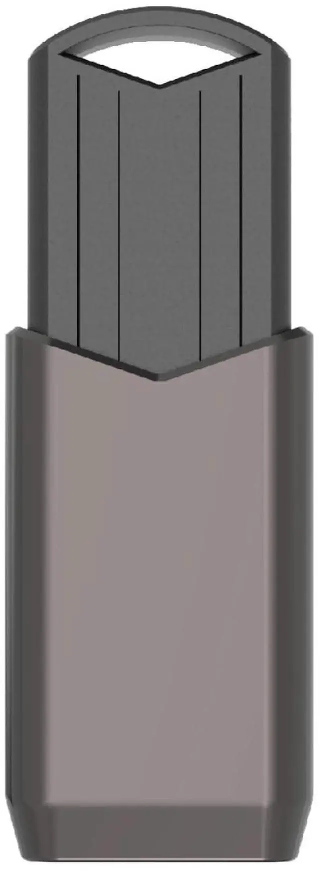 Main image of Centon Electronics DataStick Push USB Flash Drive, Portable, High-Speed USB 3.2 Gen 2, No-Cap Design, R/W Speed of 1000/800, Versatile Data Stick, 1TB Storage Capacity, Graphite