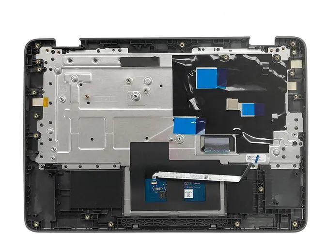 Main image of Lyinsen Replacement for Lenovo Chromebook 100E Gen4(82W0 82W1) Laptop Upper Case Palmrest Keyboard Touchpad Assembly Part 11.6" 5M11H62892 Top Cover Black