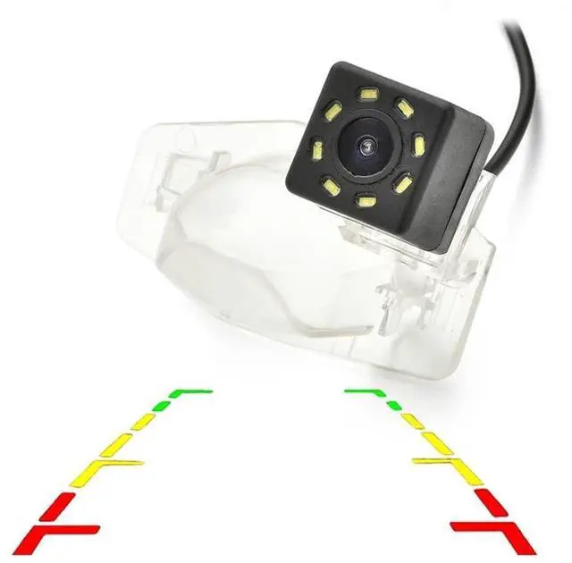Main image of Vlicevrn HD 8 LED Car Rear View Camera Night Vision Backup Parking Camera Waterproof IP68 Vehicle Camera for Honda CRV CR-V FRV FR-V HRV HR-V MRV MR-V Odyssey Crosstour Insight Jazz Fit Hatchback