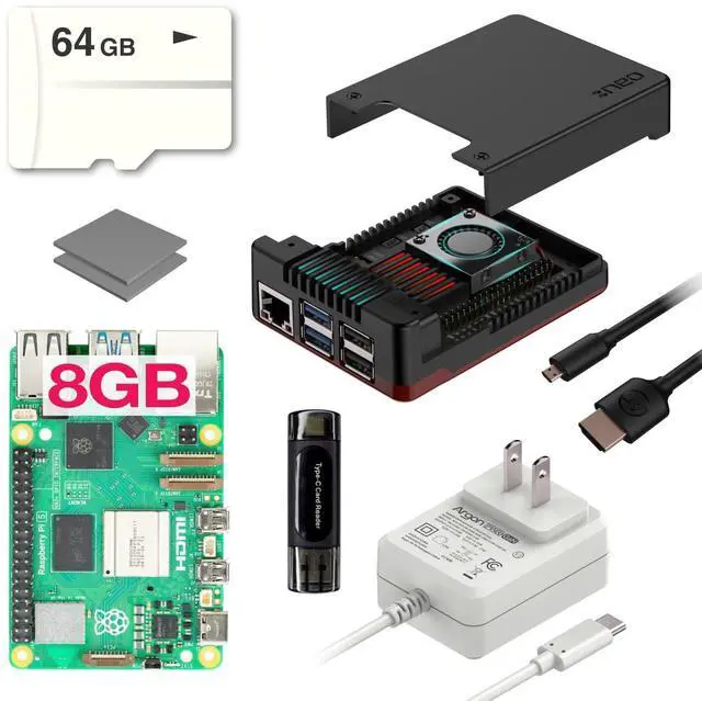 Main image of Argon NEO 5 Starter Kit for Raspberry Pi 5 (8GB)
