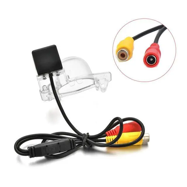 Alt view image 2 of 5 - Vlicevrn HD 8 LED Car Rear View Camera Night Vision Backup Parking Camera Waterproof IP68 Vehicle Camera for Honda CRV CR-V FRV FR-V HRV HR-V MRV MR-V Odyssey Crosstour Insight Jazz Fit Hatchback