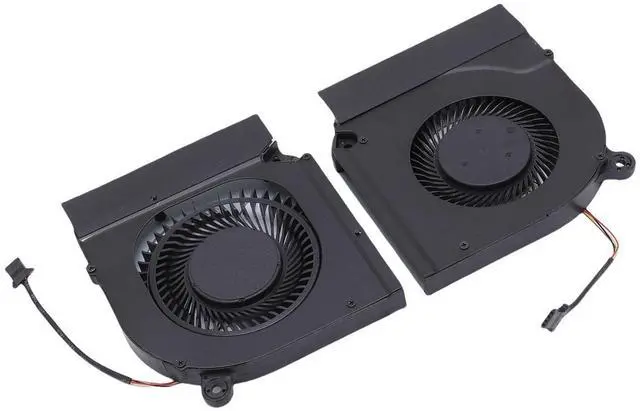 Main image of CPU GPU Cooling Fan Replacement, DC 5V Low Noise Dual Cooling System Laptop Cooler Parts with Aluminum Alloy and ABS, for 5 2020 N20C1 AN515 Series Laptops