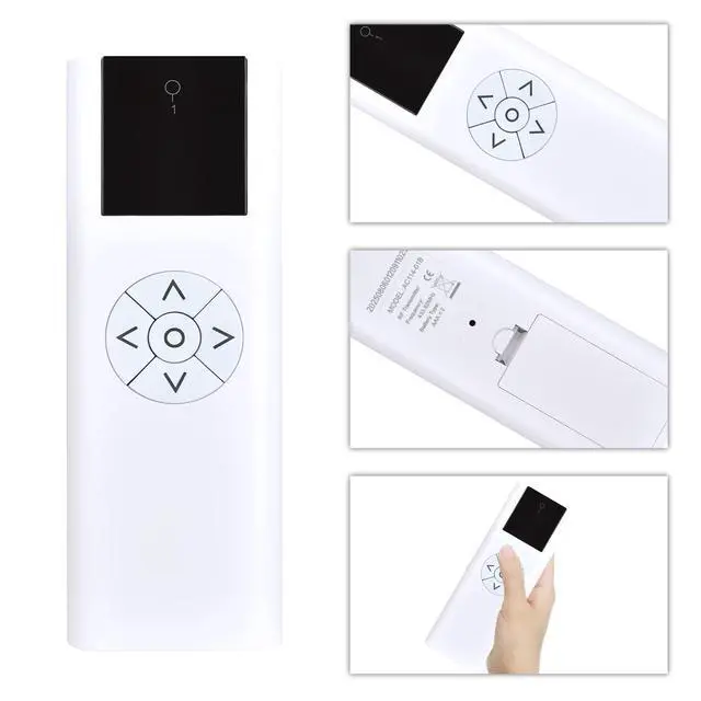 Alt view image 2 of 5 - Snrigw Replacement Remote for Motorized AC114-01B 01 1 Channel RF 433.92MHz Wireless Control Motorized Horizontal Blinds and Shades
