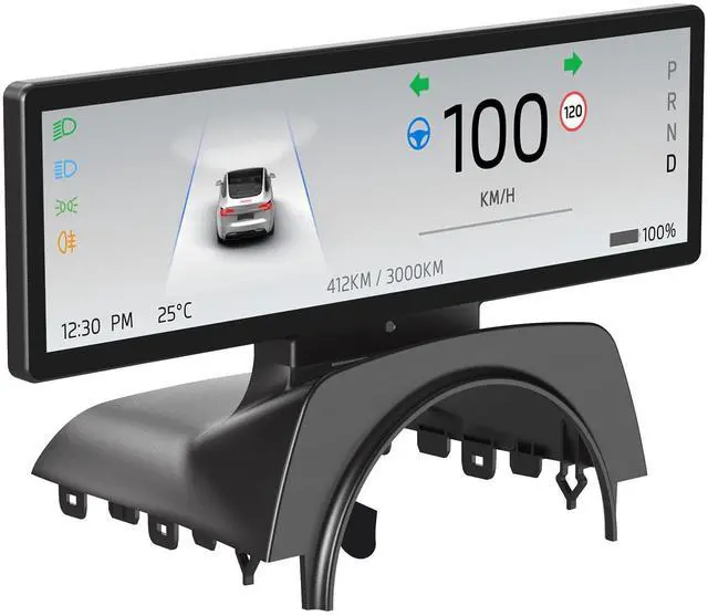 Main image of FSDRU 8.8 Inch Portable Smart LCD Display for Model 3&Y, Voice Control, Navigation, Audio Output, No Broken/No Hole,Cars for 2017-2023 Model 3 & 2019-2024 Model Y