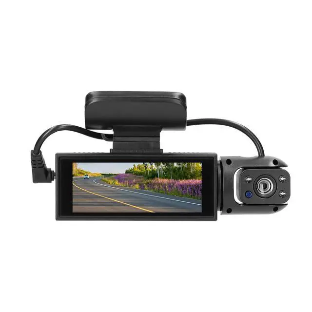 Alt view image 4 of 5 - Mulcort Multi-Language Dual Lens Car Video Recorder Auto Dash Cam Car Camera Recorder Night Viewing Motion Detection DVR 170 Degree Wide Angle Car Camcorder