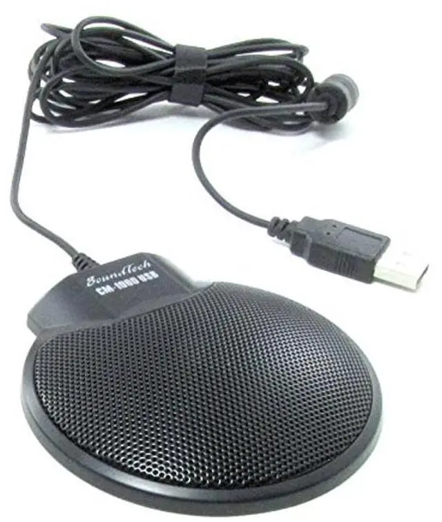 Alt view image 2 of 5 - Sound Tech TableTop Conference Microphone Kit ,4 Microphones daisy chain, CM-1000USB CM-1000