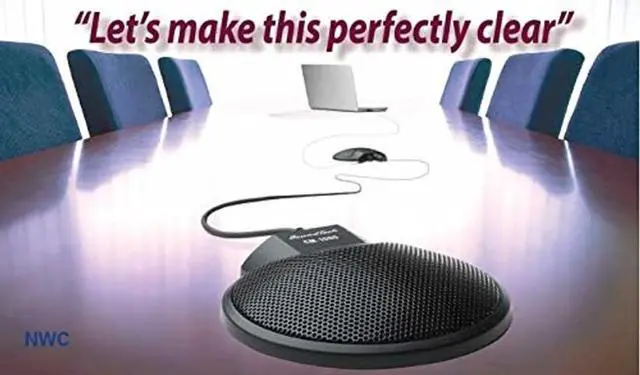 Alt view image 4 of 5 - Sound Tech TableTop Conference Microphone Kit ,4 Microphones daisy chain, CM-1000USB CM-1000