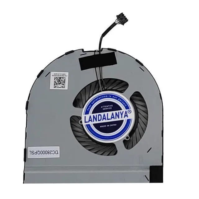 Alt view image 3 of 5 - LANDALANYA Replacement New CPU and GPU Cooling Fan for DELL Procision 7550 M7550 7560 M7560 RTX4000 2020 Series Dedicated EG75070S1-C510-S9A EG75070S1-C520-S9A DC5V 0.54A Fan