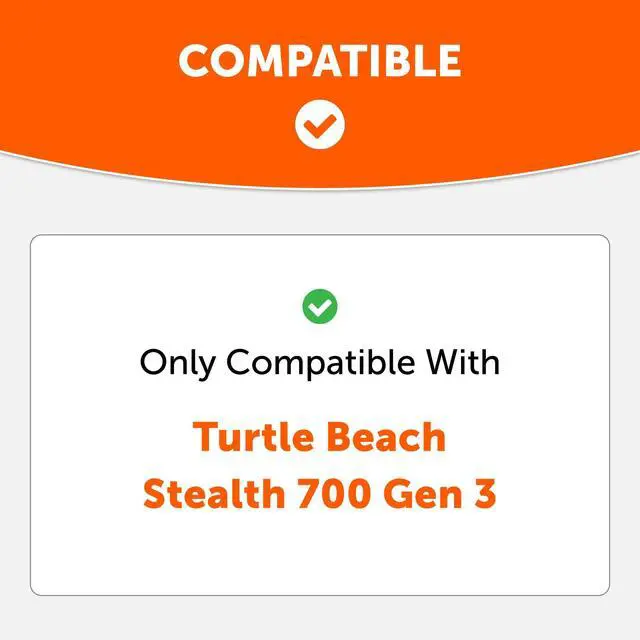 Alt view image 2 of 5 - WC Freeze V2 Stealth 700 Gen 3 Cooling Gel Earpads Compatible with Turtle Beach Stealth 700 Gen 3 by Wicked Cushions ^^ Freeze V2 Cooling Fabric, Enhanced Comfort & Sound Isolation ^^ Black