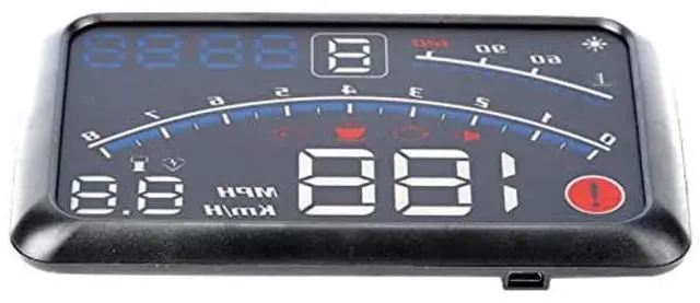 Main image of KIMISS Digital Speedometer Universal Heads Up Display MPH/KM/h Vehicle Smart HUD Display Digital Mini Car Dashboard Heads Up Windshield Speedometer Projector System