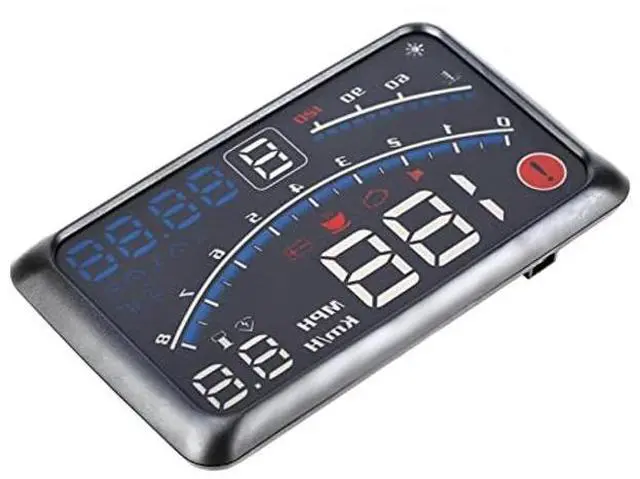 Alt view image 4 of 5 - KIMISS Digital Speedometer Universal Heads Up Display MPH/KM/h Vehicle Smart HUD Display Digital Mini Car Dashboard Heads Up Windshield Speedometer Projector System