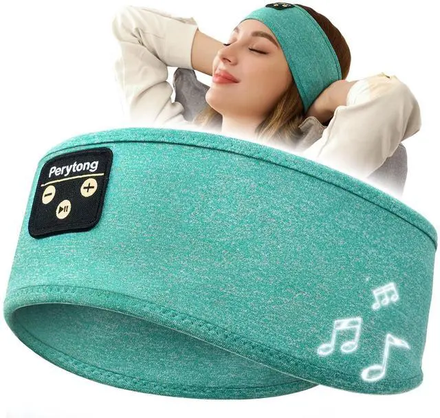 Main image of Perytong Sleep Headphones, Bluetooth Sleeping Headphones Soft Elastic Comfortable Bluetooth,Cool Tech Gadgets Sleeping Gifts Guide for Men Women