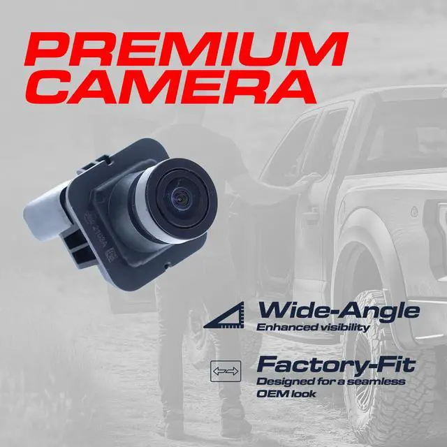 Alt view image 3 of 5 - Master Tailgaters Replacement for Ford Mustang Coupe (2015-2022), Mustang Convertible (2015-2022), Mustang Shelby GT350 (2016-2020) Backup Camera OE Part # FR3Z-19G490-A