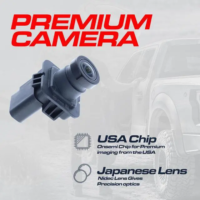 Alt view image 4 of 5 - Master Tailgaters Replacement for Ford Mustang Coupe (2015-2022), Mustang Convertible (2015-2022), Mustang Shelby GT350 (2016-2020) Backup Camera OE Part # FR3Z-19G490-A