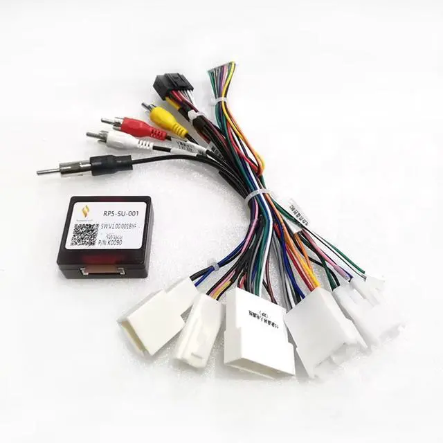 Main image of 16pin Car Radio Stereo Power Retrofit Wiring Harness Adapter fits for Subaru Legacy Outback Forester XV Crosstrek Support Harman Kardon Amplifier with XP canbus