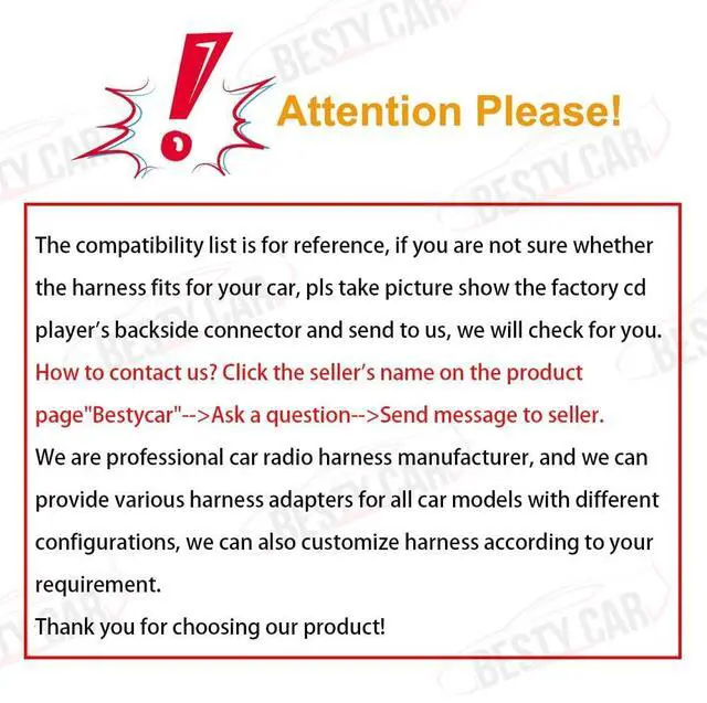 Alt view image 3 of 5 - 16pin Car Radio Stereo Power Retrofit Wiring Harness Adapter fits for Subaru Legacy Outback Forester XV Crosstrek Support Harman Kardon Amplifier with XP canbus