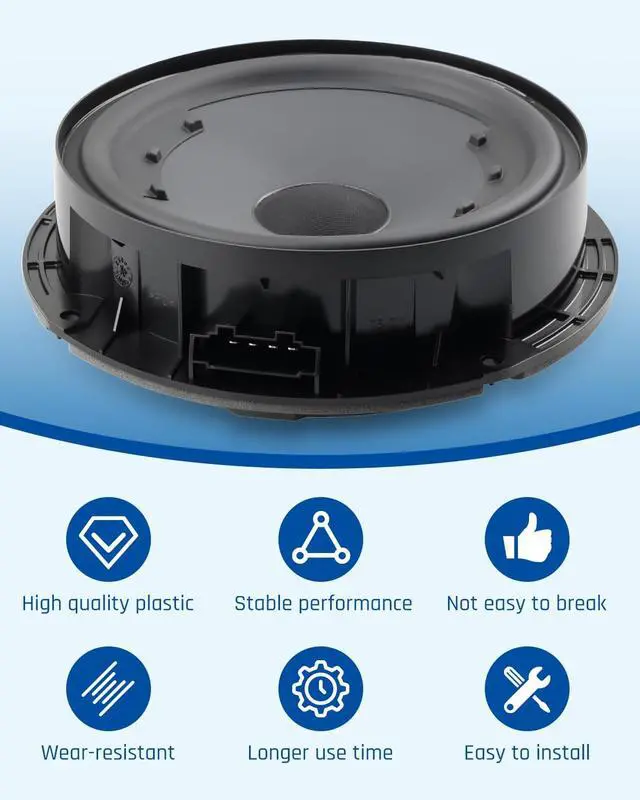Alt view image 5 of 5 - Fozipamy 5C6035454A Front Door Speaker VW Volkswagen Passat Jetta 2011-2022 6 inch Bass Loudspeaker Left Driver or Right Passenger Side 1PCS