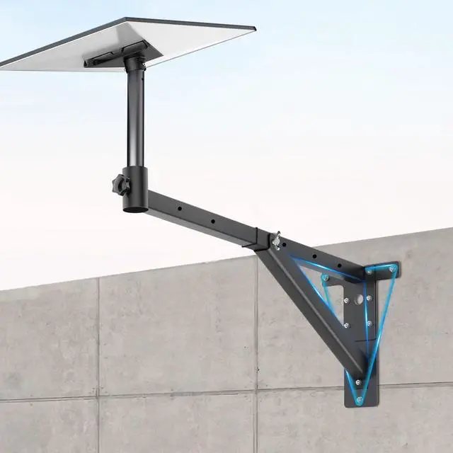 Alt view image 3 of 5 - Starlink Gen 3 Mount Kit - Adjustable Range 13-26 in, Long & Roof Mounting Kit for Gen 3 Standard Dish, Compatible with Gen3/V3 Starlink Dish Satellites