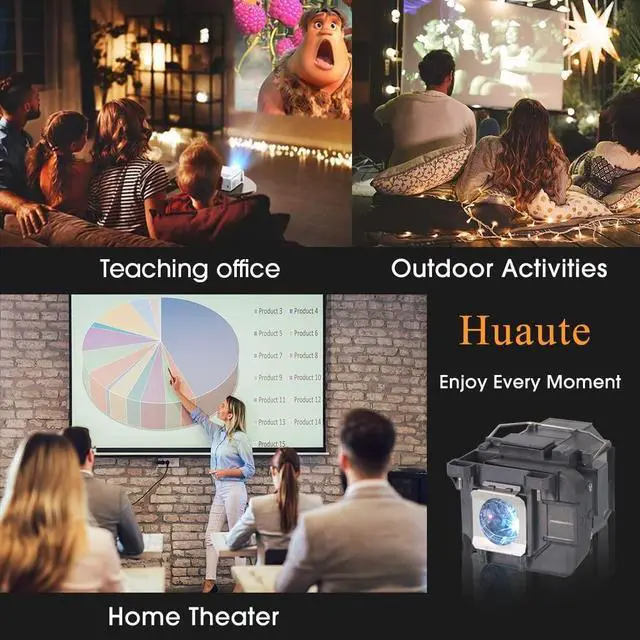 Alt view image 5 of 5 - Huaute RLC-127 Replacement Projector Lamp Bulb with Housing Compatible with ViewSonic PX701-4KPROX PX728-4K PX729-4KS PX748-4K PX749-4K lamp