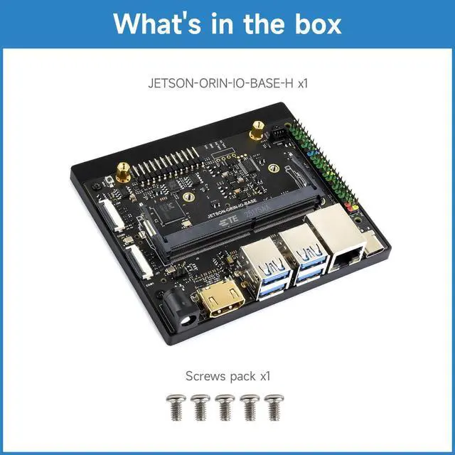 Alt view image 2 of 5 - KLAYERS Jetson Orin Nano/NX Super Base Board (HDMI Version)