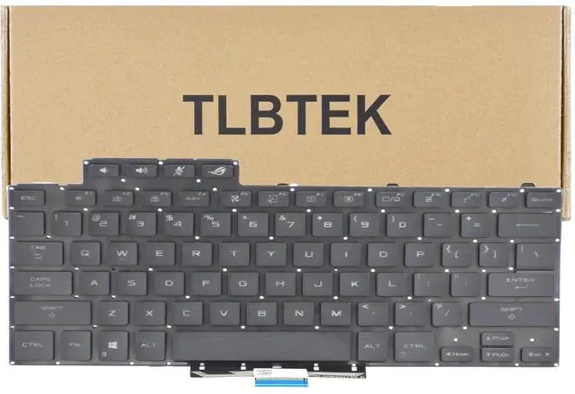 Main image of TLBTEK Backlight Keyboard Replacement Compatible with Asus ROG Zephyrus G15 2021 GA503 GA503Q GA503QR GA503QS and ROG Zephyrus M16 GU603H Series Laptop