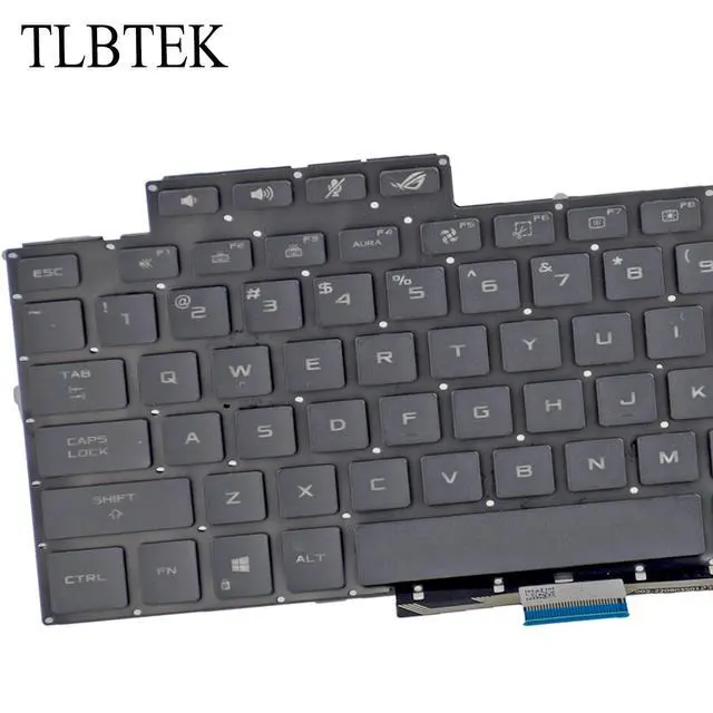 Alt view image 4 of 5 - TLBTEK Backlight Keyboard Replacement Compatible with Asus ROG Zephyrus G15 2021 GA503 GA503Q GA503QR GA503QS and ROG Zephyrus M16 GU603H Series Laptop