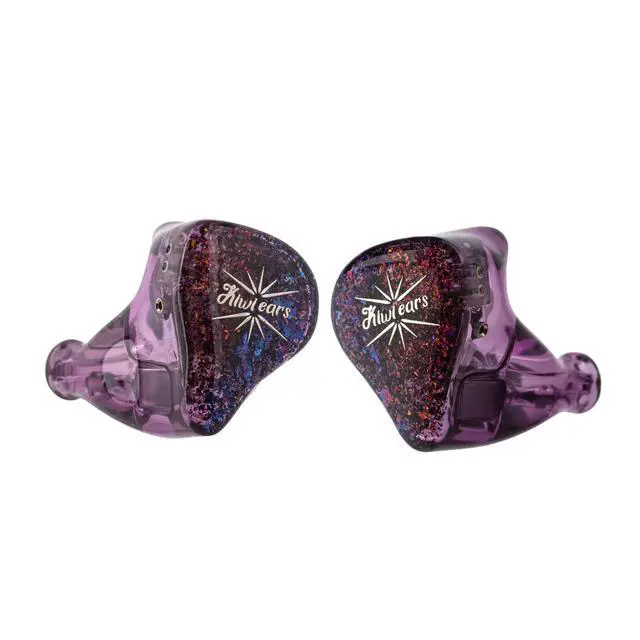 Alt view image 3 of 5 - Linsoul Kiwi Ears Forteza in Ear Monitor, 1BA + 2DD HiFi Wired Earbuds, Gaming Earbuds, Hybrid Driver IEM Earphones Headphones, with Detachable IEM Cable for Musician Gamer (Purple)