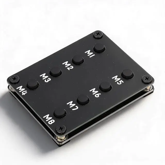 Main image of Transceiver Keypad, External Control Radio Shortcut with 3.5mm Cable for IC 705 IC 7600 IC 7610 IC 7300 IC 9700, DIY Data Cable Required for 7300 9700