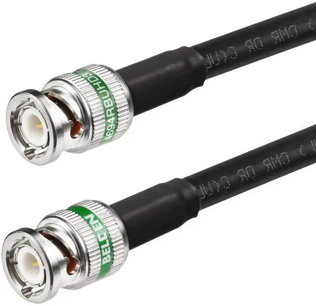 Alt view image 2 of 5 - Superbat 50ft 4K UHD SDI BNC Cable 75ohm Belden 4694R 6G/12G-SDI 4K/8K Video Cable for Blackmagic Design, AJA, Grass Valley, Evertz, Marshall, Cobalt Digital, Atomos, Postium, AVID, Decimator