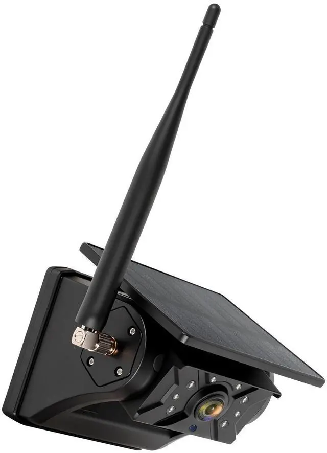 Alt view image 5 of 5 - HEECOOMI Solar Magnetic Rear View Camera, 9600mAh Rechargeable Battery, Compatible with AH7 & AT1 Series Wireless Backup Camera Systems (Models: AH7-1, AH7-2, AH7-3, AH7-4, AT3, AT4), AH7R