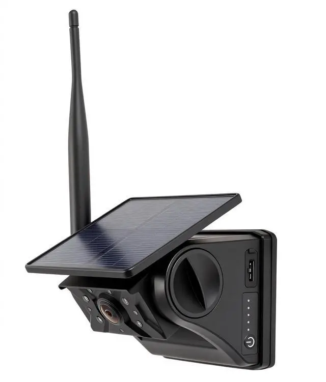 Alt view image 4 of 5 - HEECOOMI Solar Magnetic Rear View Camera, 9600mAh Rechargeable Battery, Compatible with AH7 & AT1 Series Wireless Backup Camera Systems (Models: AH7-1, AH7-2, AH7-3, AH7-4, AT3, AT4), AH7R
