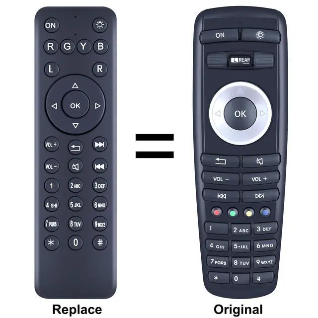 Alt view image 2 of 5 - ZWP Replacement Remote Control fit for 2013-2016 Mercedes GL350 GL450 GL550 GL63 GLS350d GLS450 GLS550 GLS63 GLE350 GLE400 GLE450 GLE43 Rear DVD Entertainment A2218703889 or A2128200097