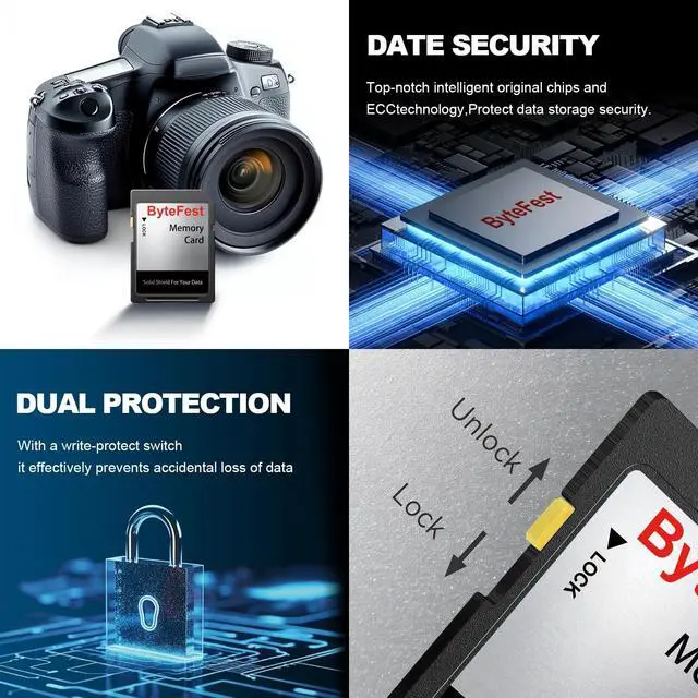 Alt view image 3 of 5 - Memory Card 4GB 5pack High-Speed Class 10 U1 V10 Full HD Ready for All Cameras