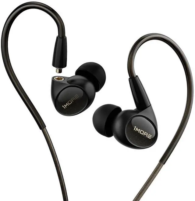 Main image of 1MORE Penta Driver Wired in-Ear Earphones, Hi-Res Certified Hybrid Multi-Driver Headphones with HiFi Sound, Detachable MMCX Connector, MEMS Mic and 3-in-1 Control, for Smartphones, PC, Tablet