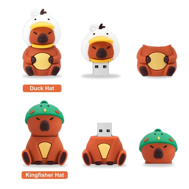 Alt view image 4 of 5 - Leizhan 4 * 32GB Cute USB Flash Drive, Doctors Nurses Memory Stick Drive Pendrive Gift for Kids, Teacher, Friends