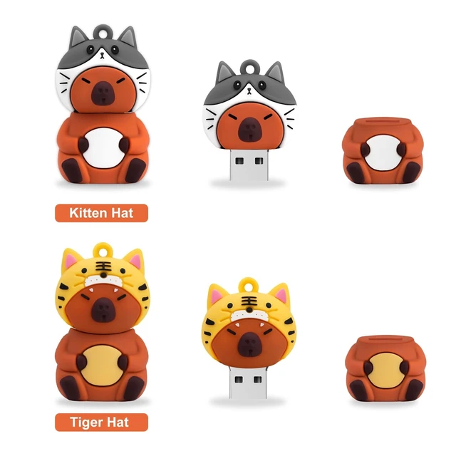 Alt view image 5 of 5 - Leizhan 4 * 32GB Cute USB Flash Drive, Doctors Nurses Memory Stick Drive Pendrive Gift for Kids, Teacher, Friends