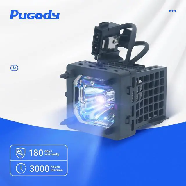 Alt view image 2 of 5 - Pugody XL-5200 Original Bulb TV Lamp Bulb for Sony KDS-60A2000 KDS-60A2020 KDS-60A3000 KDS-50A2000 KDS-50A2020 KDS-55A2000 KDS-55A2020 KDS-50A3000 KDS-55A3000 with Housing