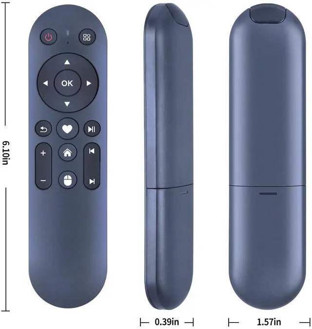 Alt view image 4 of 5 - PZL New Replacement Remote Control for Fiio RM3 R9 R7 M11Plus M15S M11S M17