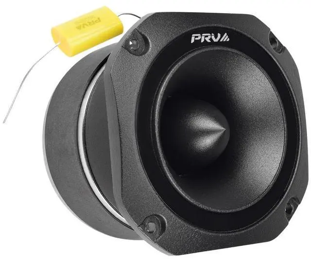 Alt view image 4 of 5 - PRV AUDIO TW700Ti Black 4 Inch Titanium Bullet Tweeter TW700Ti 240 Watts, 8 Ohm Super Tweeter, Built-in Capacitor Pro Audio High Frequency Driver (2 Tweeters)