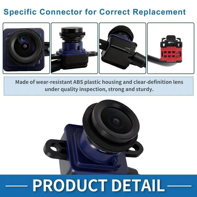 Alt view image 4 of 5 - HEROFFIX Rear View Camera for Ram ProMaster 1500 2500 Base 2016 2017 for ProMaster 3500 Base 2016-2023 Park Assist Backup Reverse Camera Replace No.68284643AC/68284643AA/68284643AB