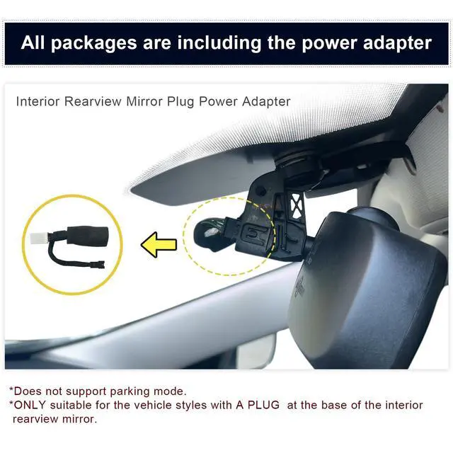 Alt view image 4 of 5 - 4K Front & 2K Rear 2 Channel HDR Dash Cam, Dual STARVIS 2 IMX678 IMX675, Custom Fit for 5th Gen Dodge RAM 1500,2019-2024 (Model E),Rebel Big Horn Laramie Tradesman etc, 5GHz WiFi,GPS, 128GB Card